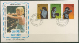 Liechtenstein 1979 Jahr Des Kindes 725/27 FDC (X62092) - FDC