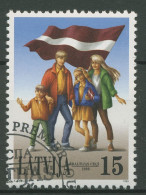 Lettland 1999 Jahrestag Des Baltischen Weges 506 Gestempelt - Lettland