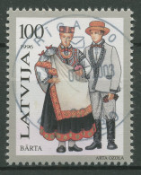 Lettland 1996 Trachten Blockeinzelmarke 425 Gestempelt - Latvia