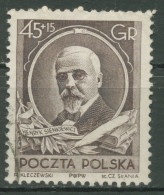 Polen 1952 Schriftsteller Henryk Sienkiewicz 778 Gestempelt - Used Stamps