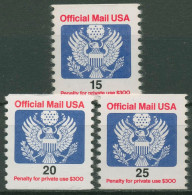 USA 1988 Dienstmarke Staatswappen D 111/13 Postfrisch - Dienstmarken