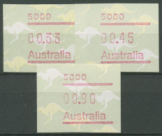 Australien 1985 Känguruh Tastensatz Automatenmarke 4 S1, 5000 Postfrisch - Vignette [ATM]