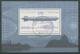 Bund 2007 Tag Der Briefmarke Zeppelin Block 69 Mit TOP-Stempel (C98892) - Sonstige & Ohne Zuordnung