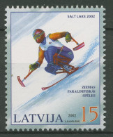 Lettland 2002 Paralympische Winterspiele Salt Lake City 566 Postfrisch - Latvia