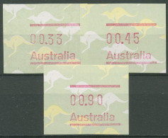 Australien 1985 Känguruh Tastensatz Automatenmarke 3 S1 Postfrisch - Automaatzegels [ATM]