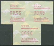 Australien 1985 Känguruh Tastensatz Automatenmarke 4 S1, 5790 Postfrisch - Vignette [ATM]