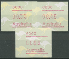 Australien 1985 Känguruh Tastensatz Automatenmarke 4 S1, 6000 Postfrisch - Automaatzegels [ATM]