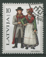 Lettland 1997 Trachten 451 Gestempelt - Lettonia