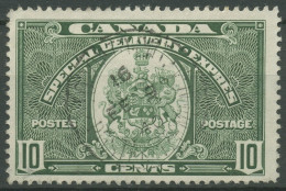Kanada 1938 Eilmarke Staatswappen 209 Gestempelt - Eilbriefmarken