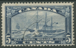 Kanada 1933 Dampfschiff Royal William Atlantküberquerung 174 Gestempelt - Used Stamps