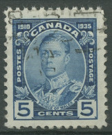 Kanada 1935 25. Thronjubiläum König Georgs V. 181 Gestempelt - Used Stamps