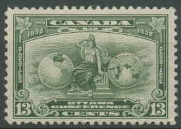 Kanada 1932 Wirtschaftskonferenz In Ottawa Allegorie 161 Mit Falz, Haftstellen - Unused Stamps