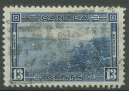 Kanada 1938 Einfahrt Zum Hafen Von Halifax 205 Gestempelt - Usati