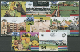 Gambia 1985 40 Jahre FAO Landwirtschaft Ernährung 583/90 Postfrisch - Gambie (1965-...)