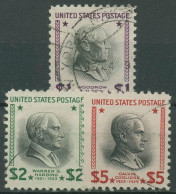 USA 1938 Präsidenten Der USA 439/41 A Gestempelt - Used Stamps