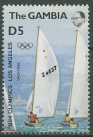 Gambia 1984 Olympische Sommerspiele In Los Angeles Segeln 506 Postfrisch - Gambia (1965-...)