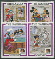 Gambia 1985 Brüder Grimm Goofy Walt Disney 571/74 Postfrisch - Gambia (1965-...)