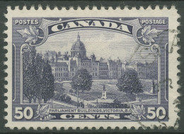Kanada 1935 Landtagsgebäude In Victoria 193 A Gestempelt - Gebruikt