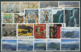 Färöer 1999 Jahrgang Komplett (348/67) Postfrisch (R17796) - Faroe Islands