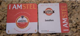 AMSTEL BRAZIL BREWERY  BEER  MATS - COASTERS #071 - Sotto-boccale