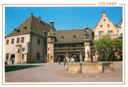 68 Colmar Place De L'ancienne Douane La Fontaine Et La Statue Schwendi N° 8 \MM5001 - Colmar