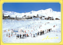 11695481 Inner Arosa Ski Slalom Panorama Innerarosa - Autres & Non Classés