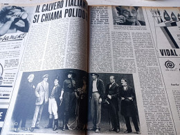 TEMPO 1953 POLIDOR COMICO DEL CINEMA ITALIANO SALVADOR DALI’ AMEDEO MODIGLIANI BRIGANTESSE - Altri & Non Classificati