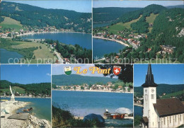 11695453 Le Pont VD Panorama Mit Teilansichten Und Kirche Le Pont - Autres & Non Classés