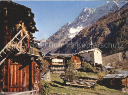 11695423 Eisten Im Loetschtal Teilansicht Kapelle Eisten - Autres & Non Classés