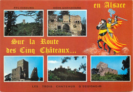 68 Eguisheim Sur La Route Des Cinq Châteaux N° 16 \MM5007 - Autres & Non Classés