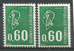 FRANCE ANNEE 1974  N° 1815bx2 NEUFS** MNH TB COTE 50,00 €  - Unused Stamps