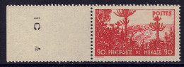 Monaco // 1937 // Jardins De La Principauté Timbres Neuf** MNH  No. Y&T 136 - Neufs
