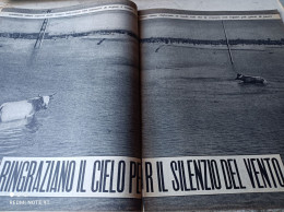 LE ORE 1957 ALLUVIONE NEL POLESINE ARIANO OCCHIOBELLO ROMANO GAZZERA PITTORE CIRIE’ MARISA ALLASIO - Andere & Zonder Classificatie