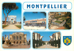 34 Montpellier Multivue Hôtel De La Région Stade De La Mosson La Comédie Antigone   N° 38 \MM5019 - Montpellier