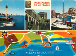 34 Montpellier Multivue Plages Le Peyrou Palavas Les Flots La Grande Motte  N° 43 \MM5019 - Montpellier