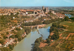 34 Beziers Vue Aérienne La Cathédrale Et Les Trois Pont Sur L'orb   N° 49 \MM5020 - Beziers