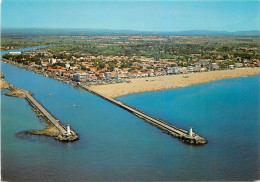 34 Agde    Grau D'agde Vue Aérienne De L'embouchure De L'hérault    N° 8 \MM5027 - Agde