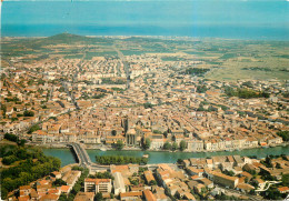 34 Agde   L'hérault Et La Vieille Ville Le Cap D'agde Et La Mer  N° 46 \MM5027 - Agde