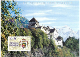 Liechtenstein 1996 Constitution Postcard Stamp Impressed MNH ** Postfrisch Neuf - Interi Postali