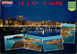 34  Cap D'agde    Multivue La Nuit   N° 44\MM5028  - Agde