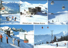 11695113 Flims Dorf Und Laax Weisse Arena Crap S Gion Gondelbahn Vorab Gaubergba - Altri & Non Classificati