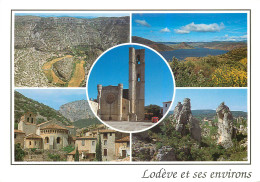 34 Lodeve Et Ses Environs Multivue    N° 11 \MM5030 - Lodeve