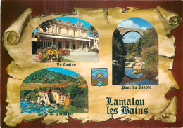 34  Lamalou Les Bains Et Ses Environs Touristiques Multivue      N° 23\MM5032 - Lamalou Les Bains