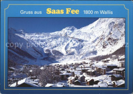 11695041 Saas-Fee Mit Allalinhorn Und Alphubel Saas-Fee - Autres & Non Classés