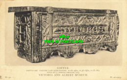 R623088 Coffer. Carved Oak. English Late 15th Century. J. Dowell Phillips. Victo - Mondo