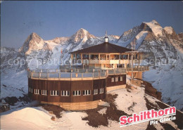 11694962 Schilthorn Muerren Bergrestaurant Piz Gloria Abendstimmung Schilthorn M - Andere & Zonder Classificatie