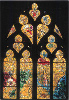 Christianisme  Jesus Christ France Cathedrale Saint Etienne De Metz Vitrail De Marc Chagall    N° 21 \MM5046 - Gesù