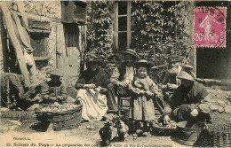 VERNET LA VARENNE LA PREPARATION DES POMMES DE TERRE EN VUE DE L'ENSEMENCEMENT R1 - Sonstige & Ohne Zuordnung