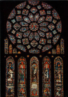 Christianisme  Jesus Christ France Cathedrale De Chartres Rose Nord   N° 53 \MM5046 - Gesù