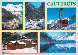 65 Cauterets  Les Pyrénées La Vallée Du Lutour Le Lac De Gaube Multivue    N° 38\MM5048 - Cauterets